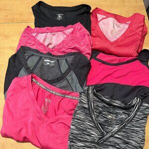 Lot of 7 Women's Short Sleeve Tops